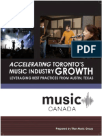 Accelerating Torontos Music Industry Growth Leveraging Best Practices From Austin Texas