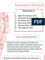 Retardasi Mental Kelompok 8