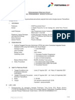 Pengumuman Prakualifikasi NO. PENGUMUMAN: SHUG-211210A-A07: PT Pertamina EP I Informasi