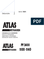 Valjak ATLAS AW 1100-1140