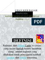 Konsep Bermain N Rekreasi - Lanjutan