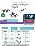 Tatanama Alkana, Alkena, Alkuna New