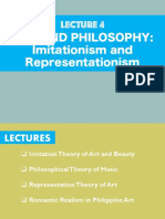 MODULE 4 Art & Philosophy Imitationism and Representationsim