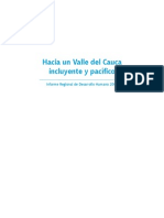 Informe Desarrollo Humano Valle Del Cauca