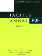 Tacitus - Annals Book IV-bilingue