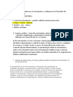 Pregunta Del Hombre Por El Conocimiento y Su Influencia en El Desarrollo Del Ser y Su Entorno