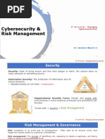 0 - Introduction To Cybersecurity Risk Management