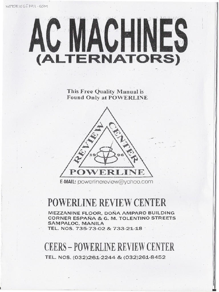 Alternator Operation and Testing Guide | PDF | Volt | Force