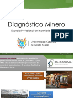 Diagnóstico minero incrementa producción 18000 TMD