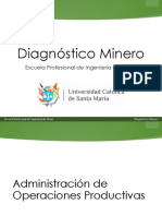 08 Diagnóstico Minero Operaciones Productivas