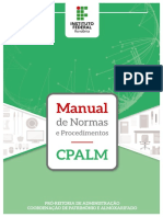 Manual de Normas e Procedimentos - CPALM