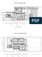 Villa B - Layout Plan: First Floor