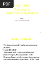 UKAI 2063 Accounting Information Systems II: System Development Strategy