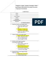 Kuesioner Survey Pengelolaan Limbah Rumah Tangga