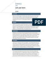 Understanding common lab tests