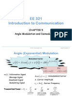 EE 321: Angle Modulation and Demodulation