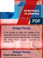 Lecture 4 - Ways of Crafting an Effective Strategic Plan