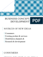 Lesson 7 - Business Concept Development