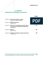 4-Sección IV - Monitoreo de Aguas y Ambientes. Validaciones Microbiológicas de Procesos