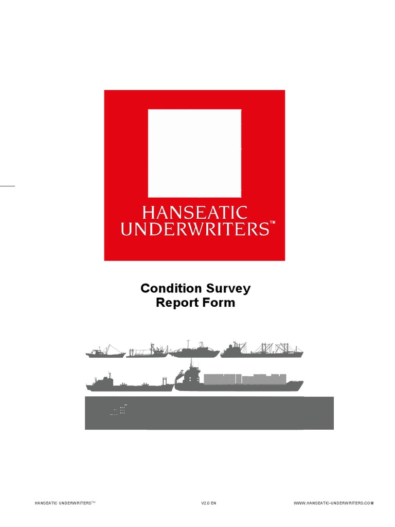 Vessel Condition Survey Report Template | PDF | Ships | Oil Tanker