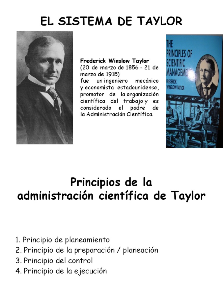 El Sistema de Taylor | PDF