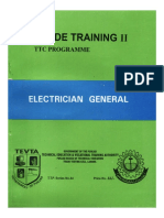 34-Trade Training-II-T T C For Electrician General