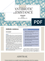 JURNAL READING - Antibiotic Resistance - AlessandraNidia - 1965050067