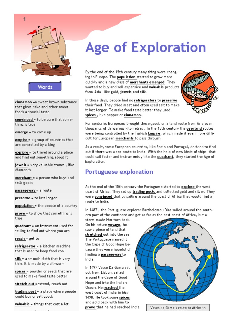 essay on the age of exploration