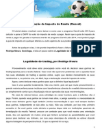 Declarar ganhos trading