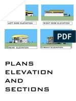 Plans Elevation and Sections
