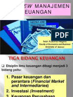 Materi 1 OVERVIEW Manajemen Keuangan