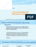 The International Monetary System