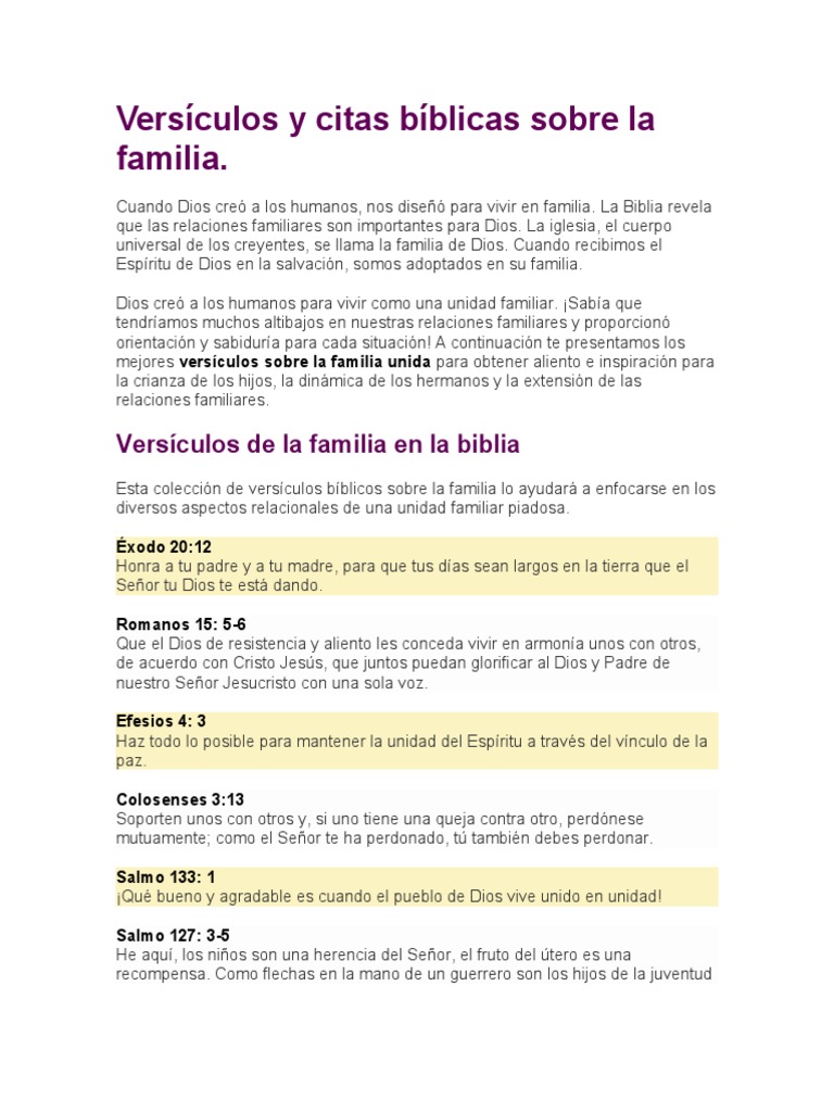 Citas Biblicas Familia | PDF | Cristo (título) | Amor, image size:768x1024