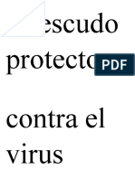 El Escudo Protector Contra El Virus