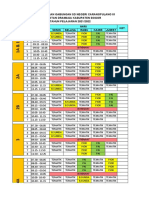 Jadwal Pelajaran Gabungan 2021 SDN Carpul 01