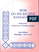 How Do We Recieve Ramadan
