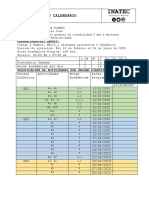 Plan Calendario Sistemas Operativos y Ofimatica I Año A