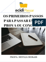 E Book Os Primeiros Passos Final