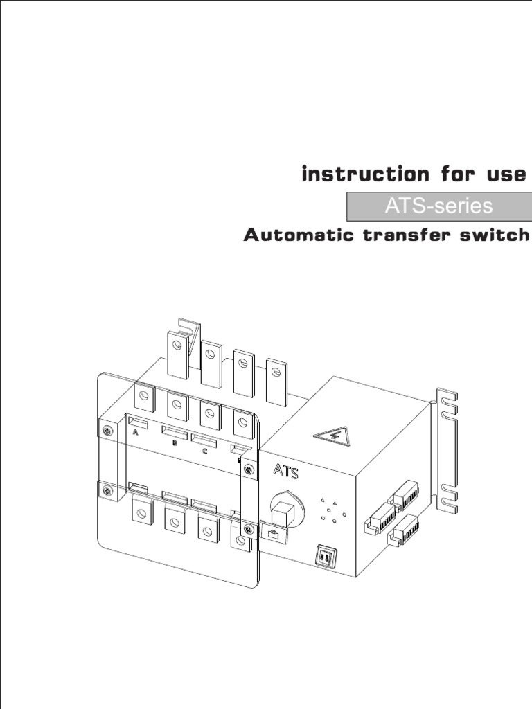 ATS Functional and Spec-JET POWER | PDF | Switch | Electric Generator