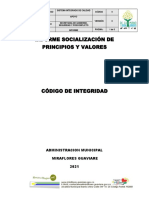 Informe Codigo de Integridad