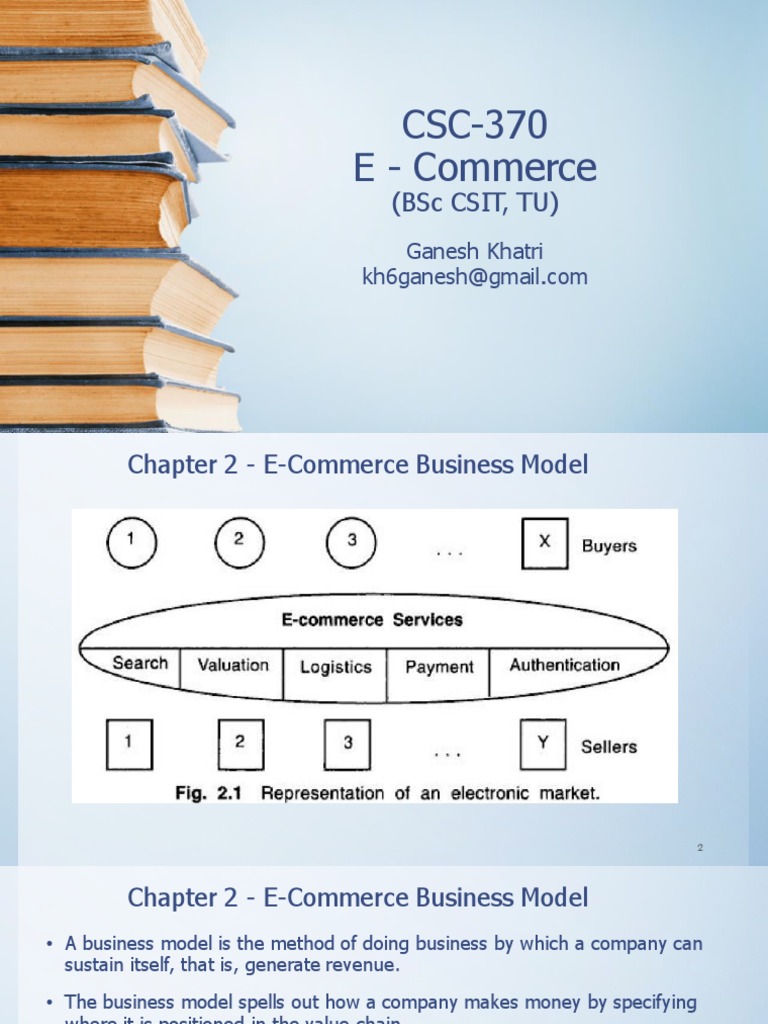 Ecommerce Chapter 2 | PDF | Electronic Data Interchange | Advertising