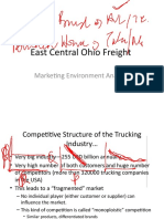 East Central Ohio Freight: Marketing Environment Analysis