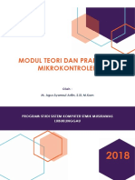 Modul Teori Dan Praktikum Mikrokontroler