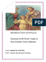 Benediction Nuptiale Premiere Page