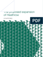 The Proposed Expansion of Heathrow: A Summary