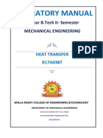 Heat Transfer Lab R17A0387