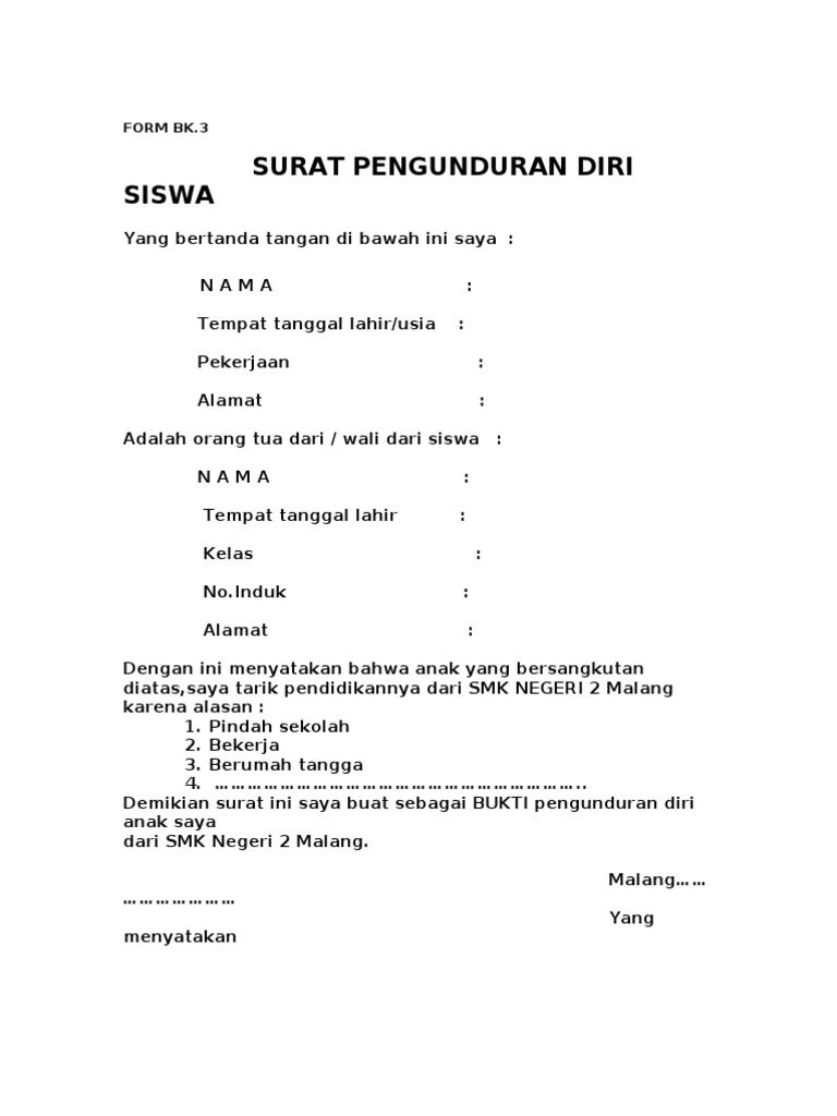 Sementara untuk guru mungkin saja karena mendapatkan pekerjaan lain ataupun ingin berhenti bekerja.