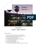 Final Report Iit Bombay - Reboot Committee