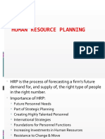 Human Resource Planning