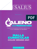 Malla Ciclos Galeno Vesalius 2021